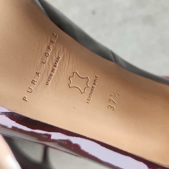 Pura Lopez red patent heels - Picture 11 of 13